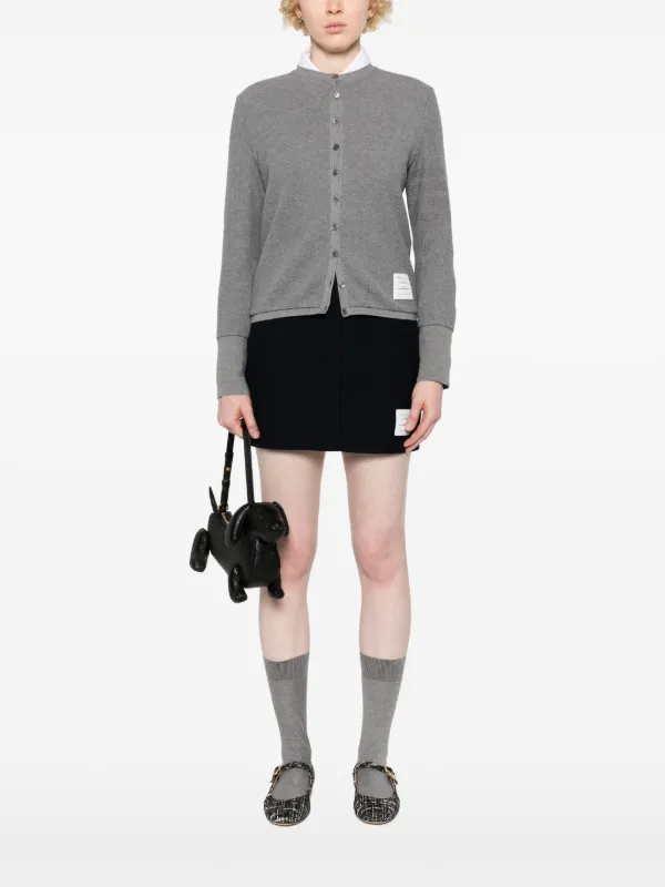 Thom Browne 4BAR カーディガン | グレー | FARFETCH JP