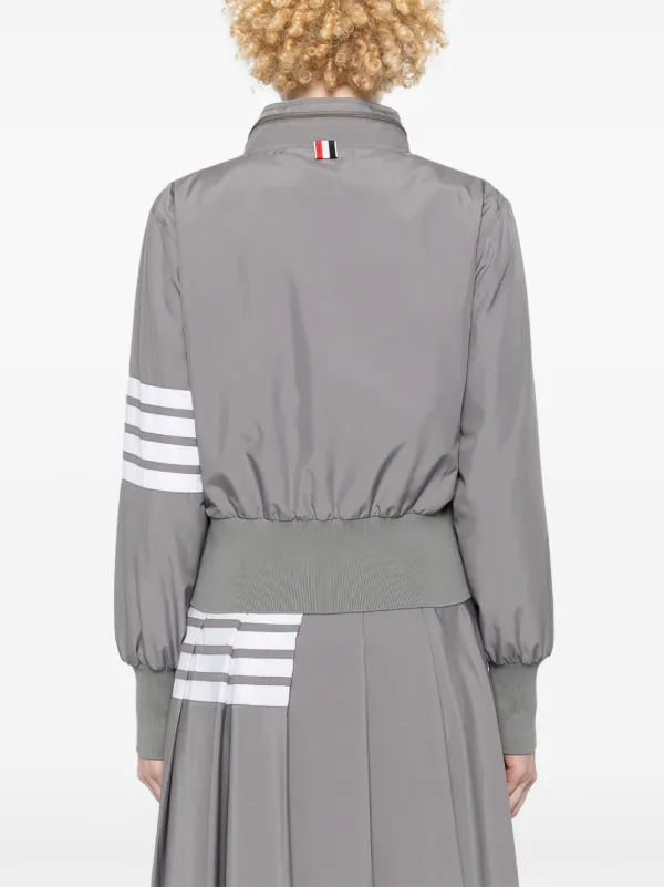 ジャケット THOM BROWNE Women Jackets FKJ083A GREY Thom Browne Ripstop Bomber Jacket | Grey | FARFETCH