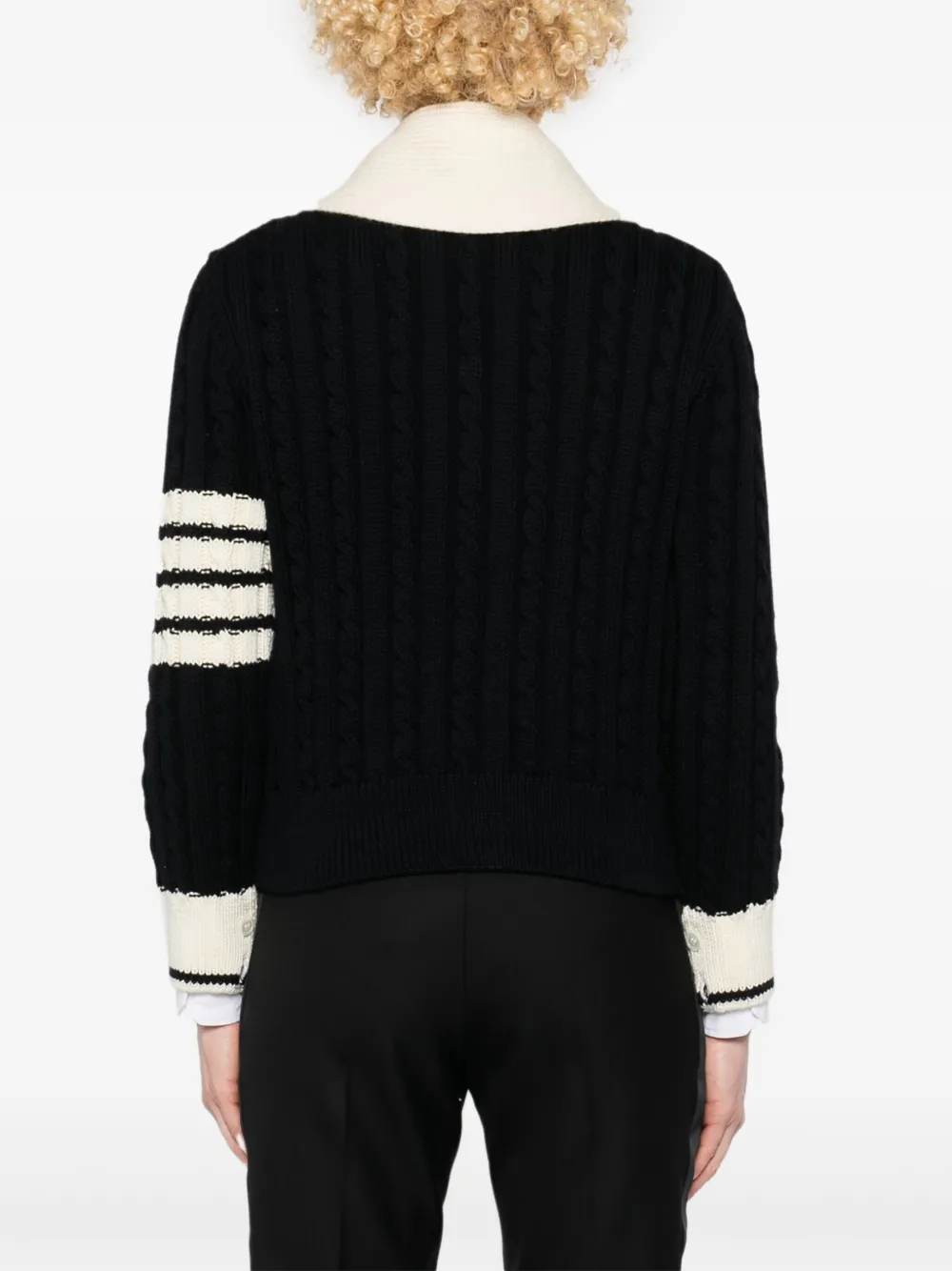 Thom Browne Gestreept vest Blauw
