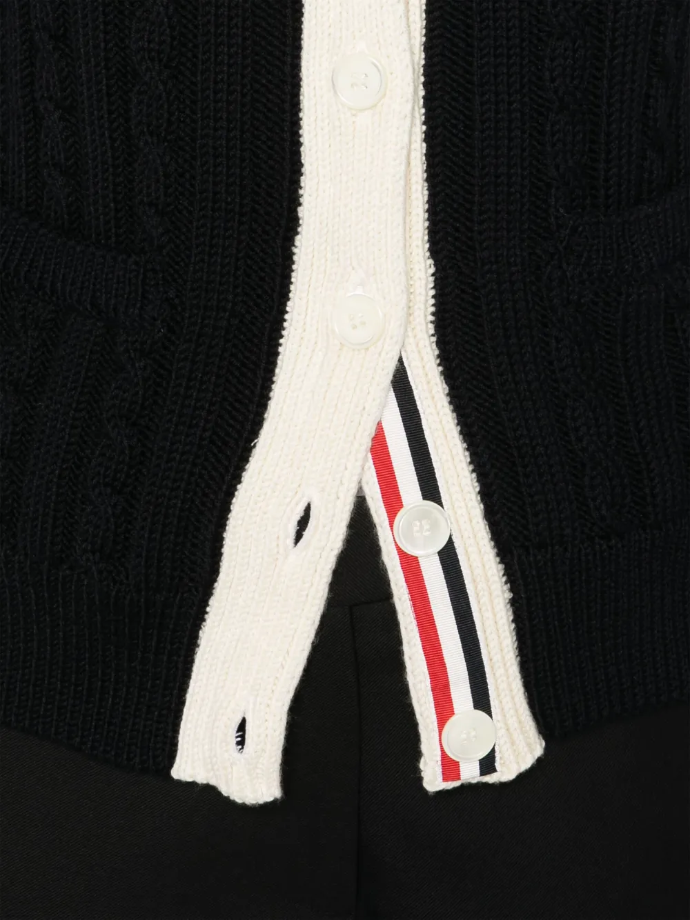Thom Browne Gestreept vest Blauw