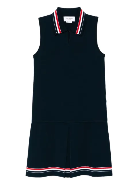 Thom Browne vestido tennis con cuello de playera tipo polo