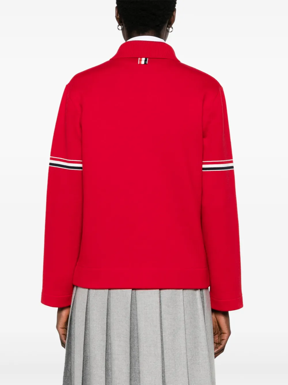 Thom Browne Jack met RWB-streep Rood