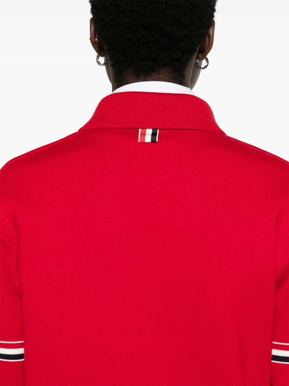 Thom Browne Jack met RWB-streep Rood