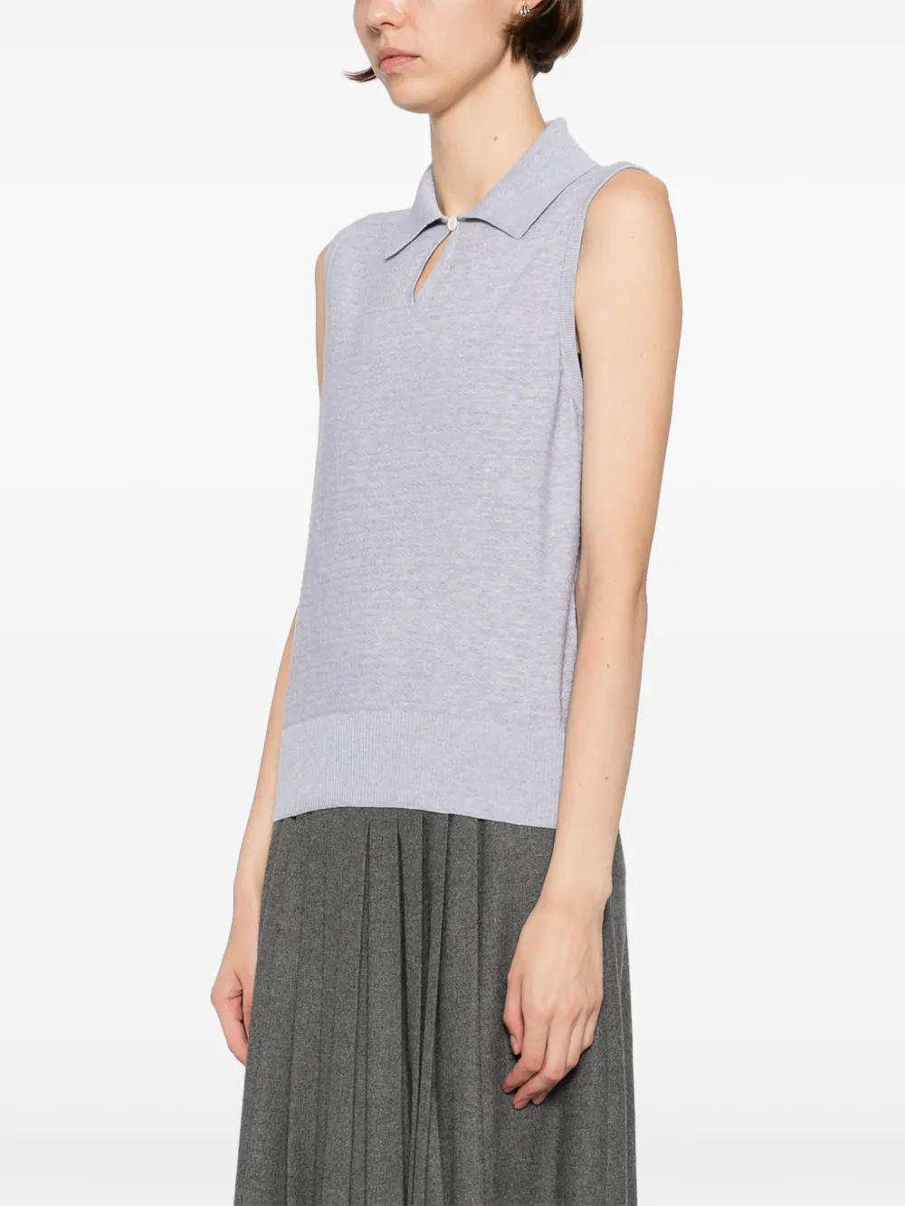 Thom Browne Poloshirt 065 LT GREY