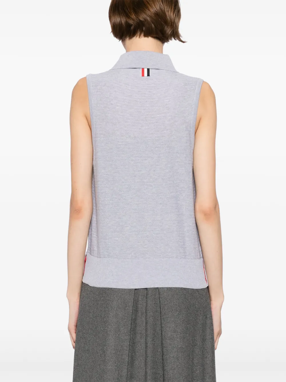 Thom Browne Poloshirt 065 LT GREY