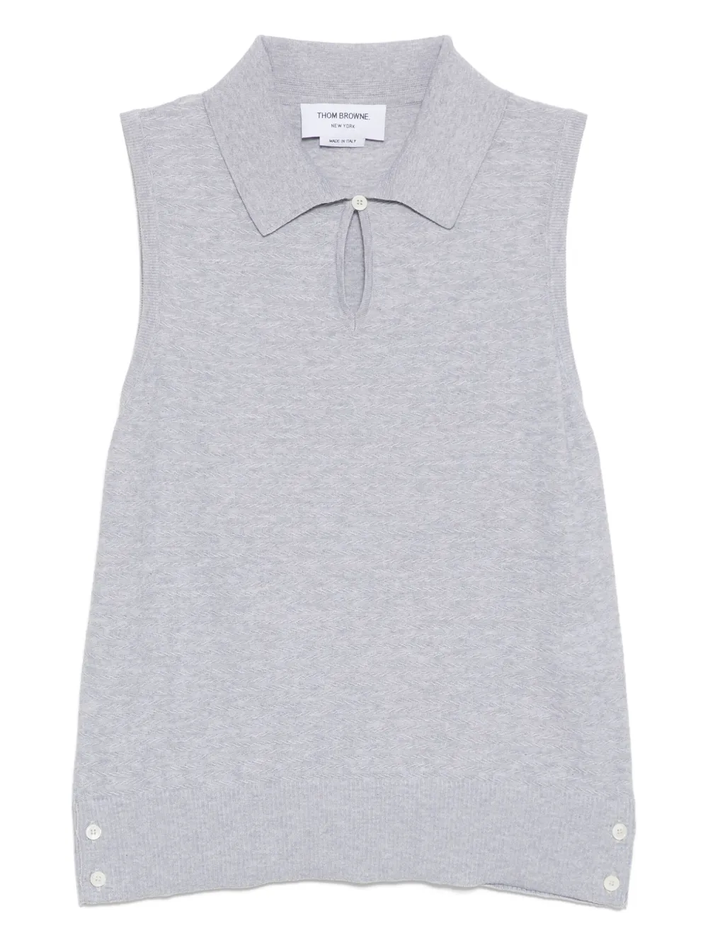 Thom Browne Poloshirt 065 LT GREY