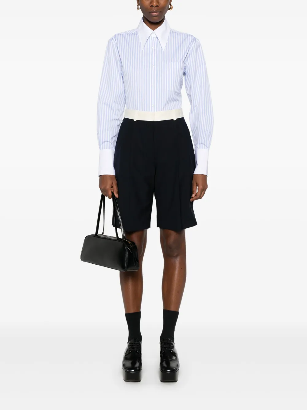 Thom Browne Gestreept blouse - Blauw