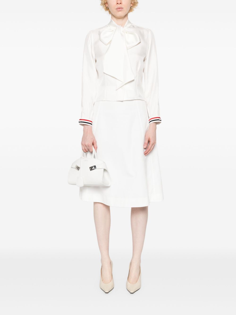 Thom Browne Blouse met RWB-streep - Wit