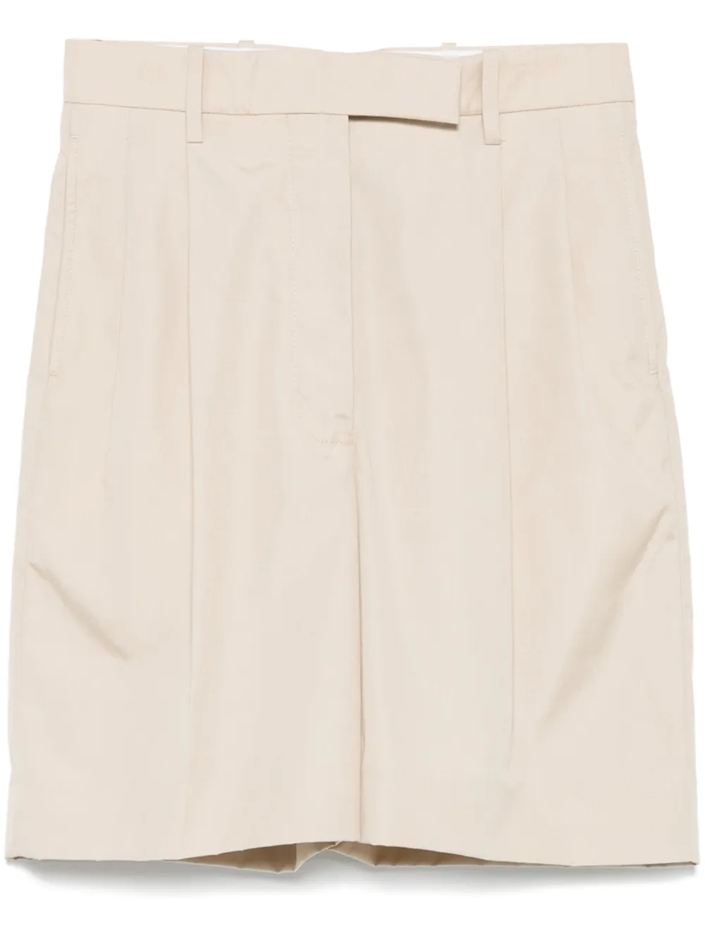 Thom Browne ハイウエスト ショートパンツ - 250 KHAKI Thom Browne ハイウエスト ショートパンツ - 250 KHAKI