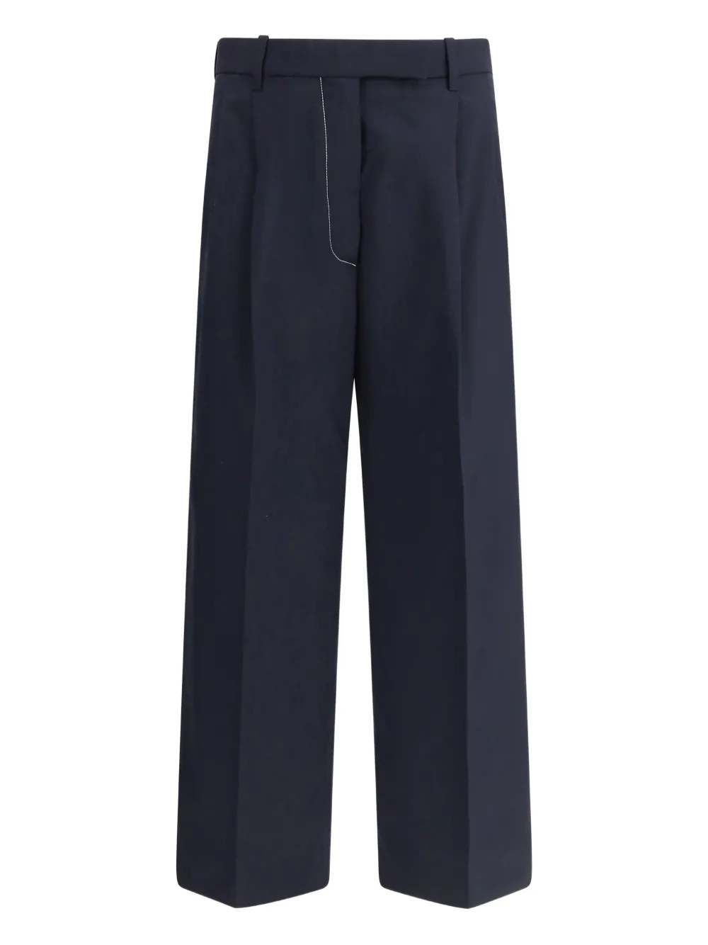 Thom Browne high-waisted straight trousers | Blue | Image 1