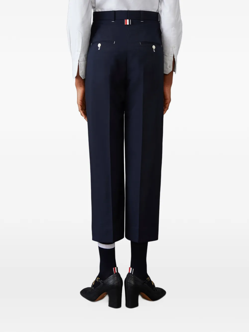 Thom Browne Straight broek Blauw