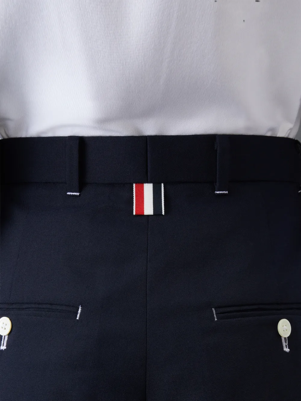 Thom Browne Straight broek Blauw