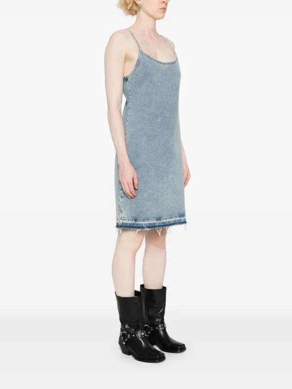 hugo denim dress HUGO Stretch Denim Mini Dress | Blue