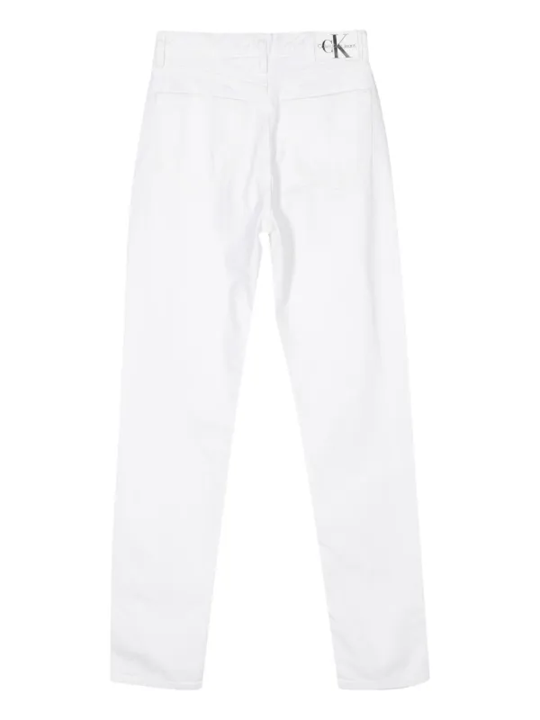 Calvin Klein Jeans Jeans Authentic Blanco FARFETCH CO