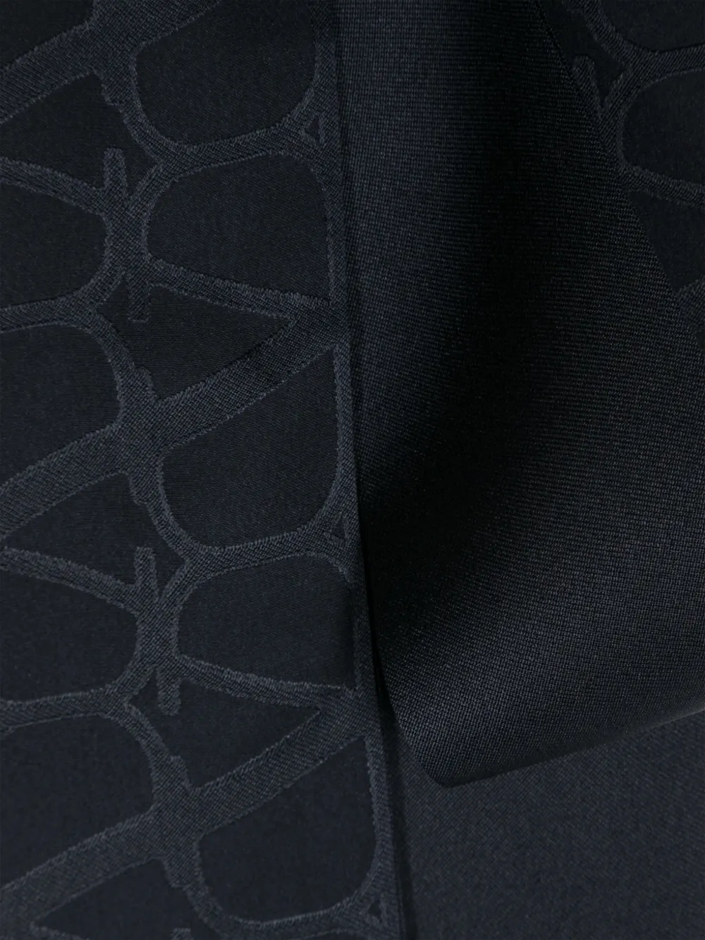 Valentino Garavani Sjaal met jacquard Blauw