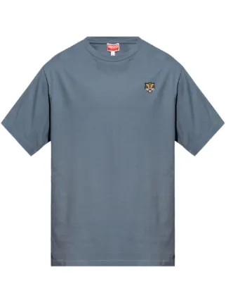 Kenzo Tshirt Badge Logo Ivory main image 1