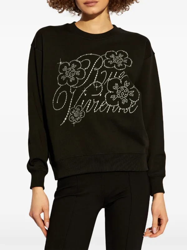 福袋 オンライン ラインストーンロゴ Kenzo Tシャツ JP FARFETCH | ブラック | スウェット