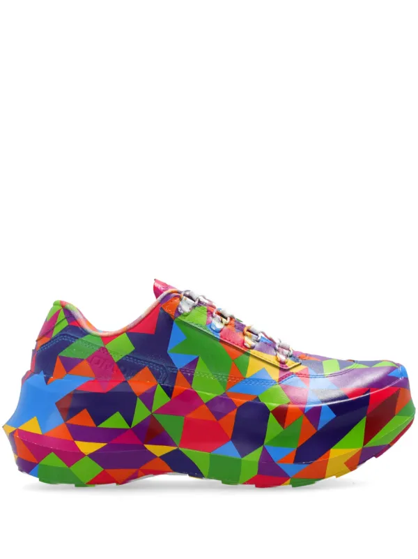 comme de garcons platform sneakers