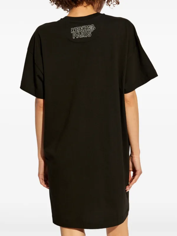 Kenzo logo t shirt dress online