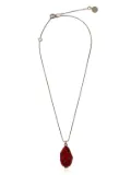 Marni crystal-embellished pendant necklace - Silver