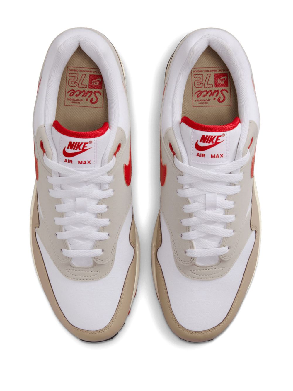 Nike Air Max 1 Since '72 colour-block sneakers Brown