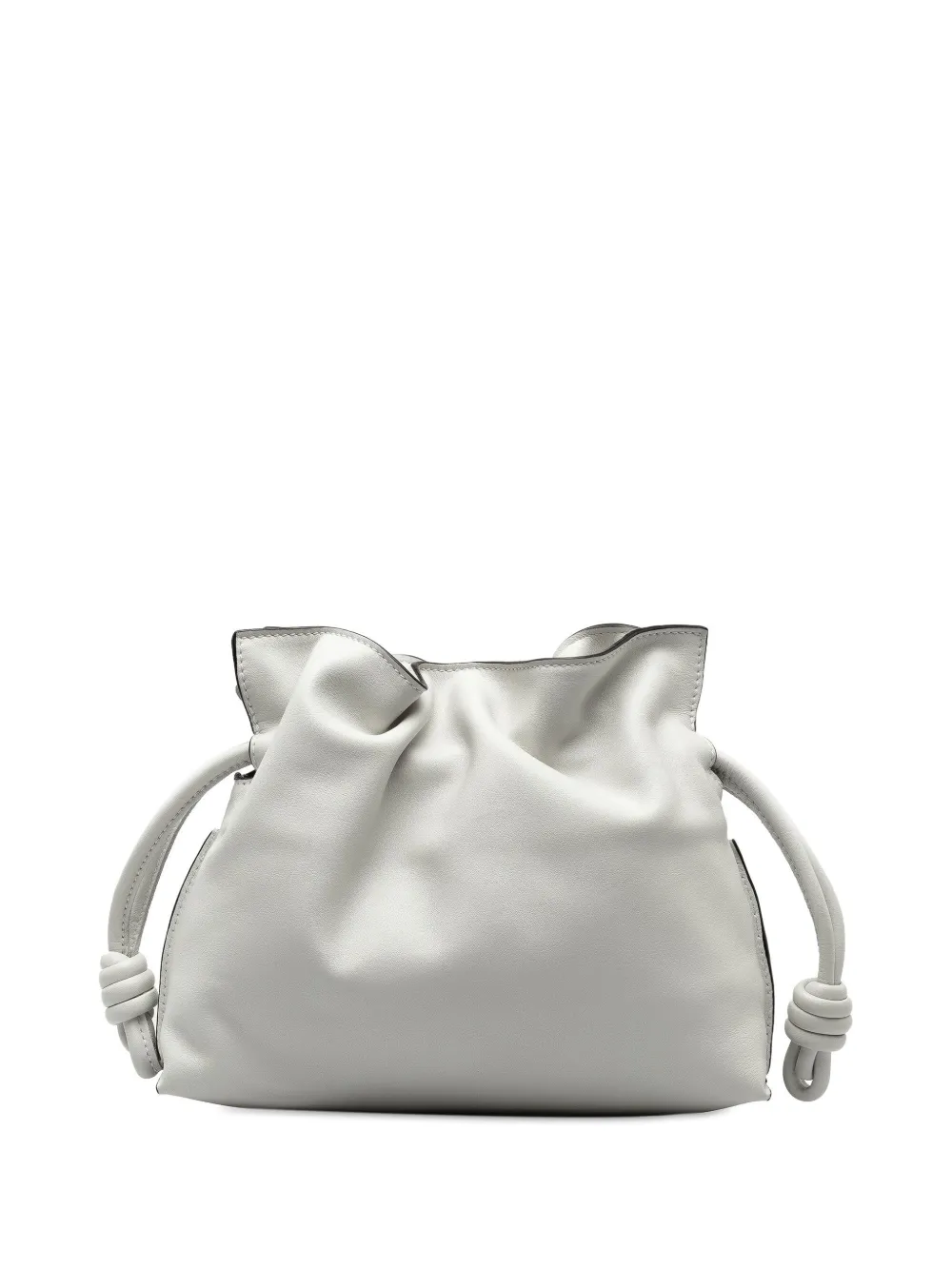Loewe Pre-Owned 2010-2023 Mini Flamenco Knot crossbody bag - Wit