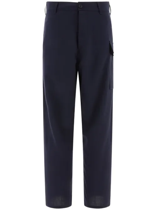 Pantalon cargo à logo brodé - Marni - Modalova