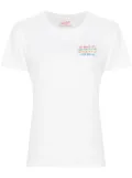 MC2 Saint Barth Emilie slogan-embroidered T-shirt - White