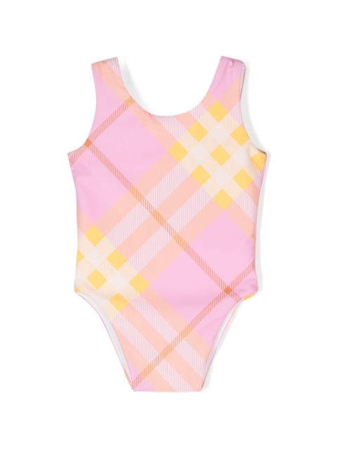 Burberry baby swimming costume hotsell