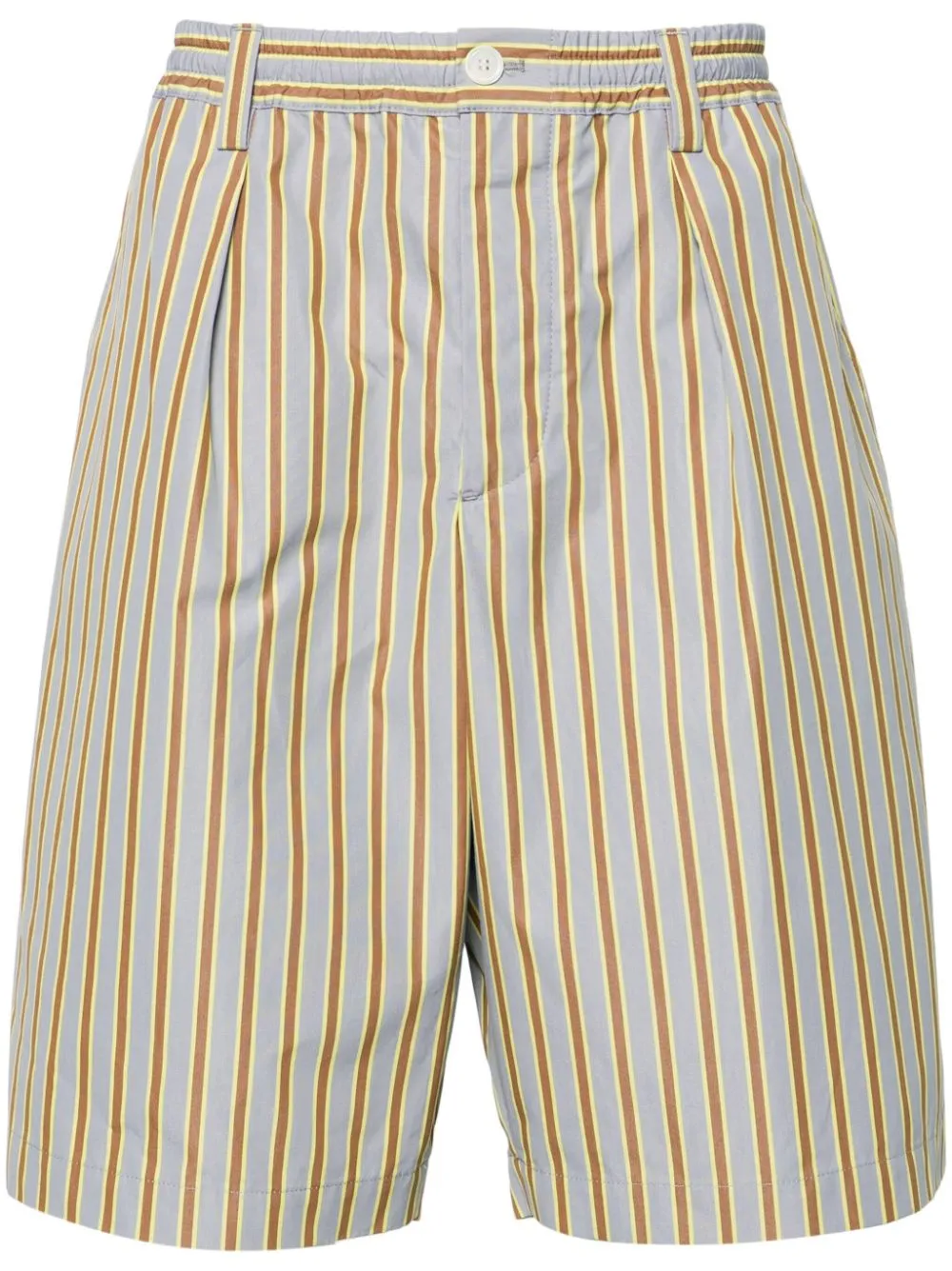 Marni Gestreepte bermuda shorts Blauw