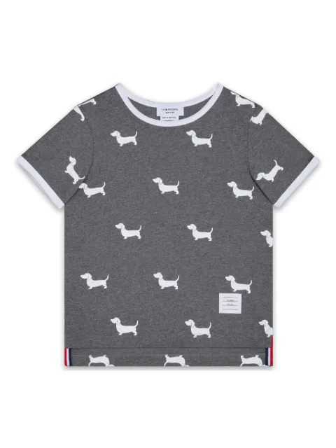 Thom Browne Kids Hector-print T-shirt