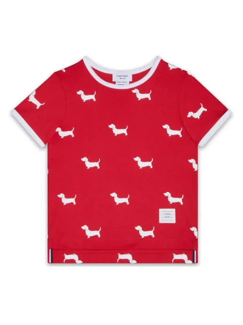 Thom Browne Kids Hector-print T-shirt