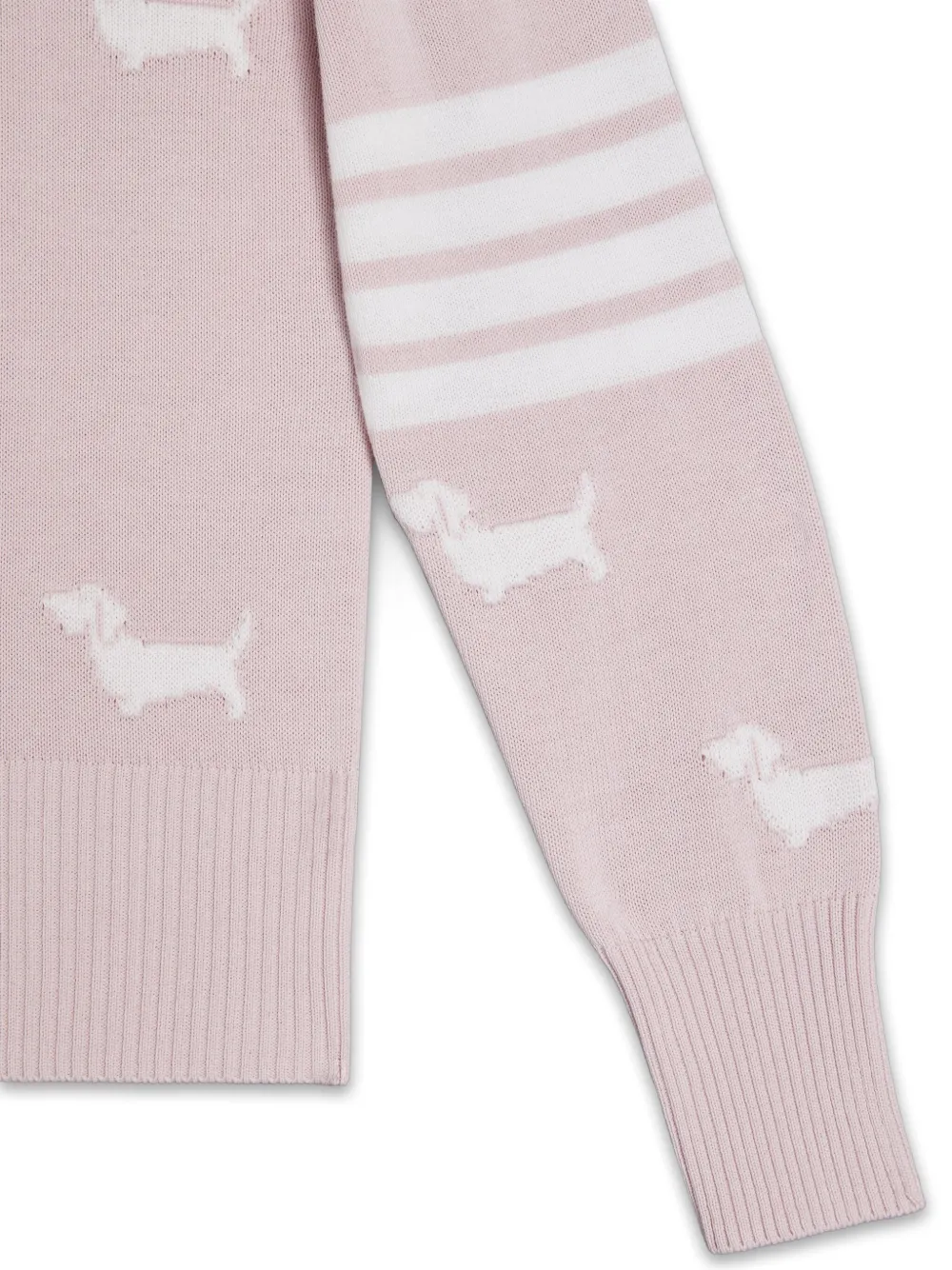Thom Browne Kids Hector pullover Roze