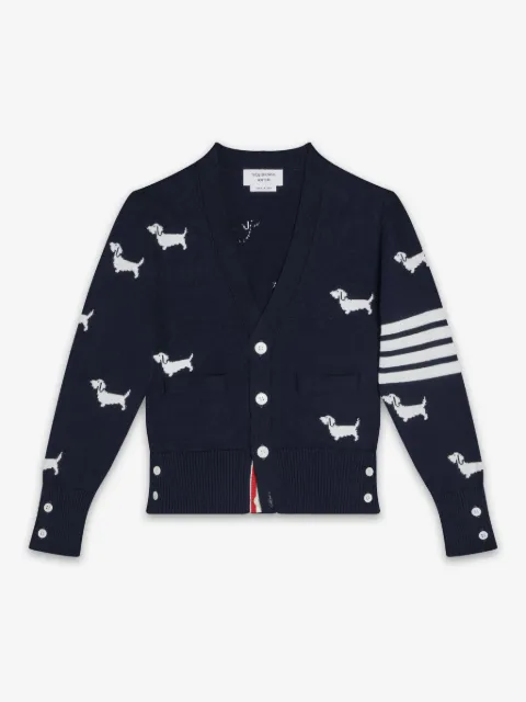 Thom Browne Kids Hector cardigan 