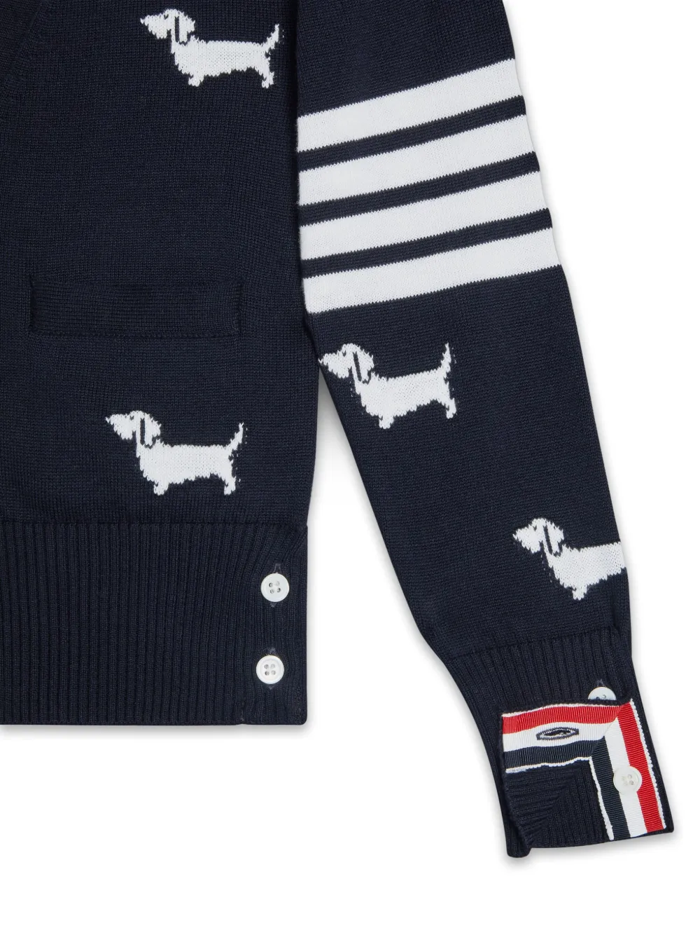Thom Browne Kids Hector vest Blauw