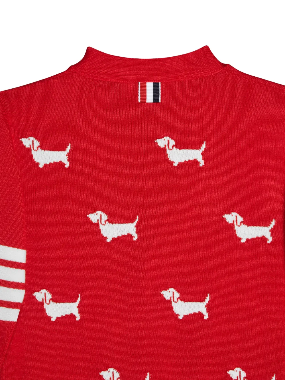 Thom Browne Kids Hector vest Rood