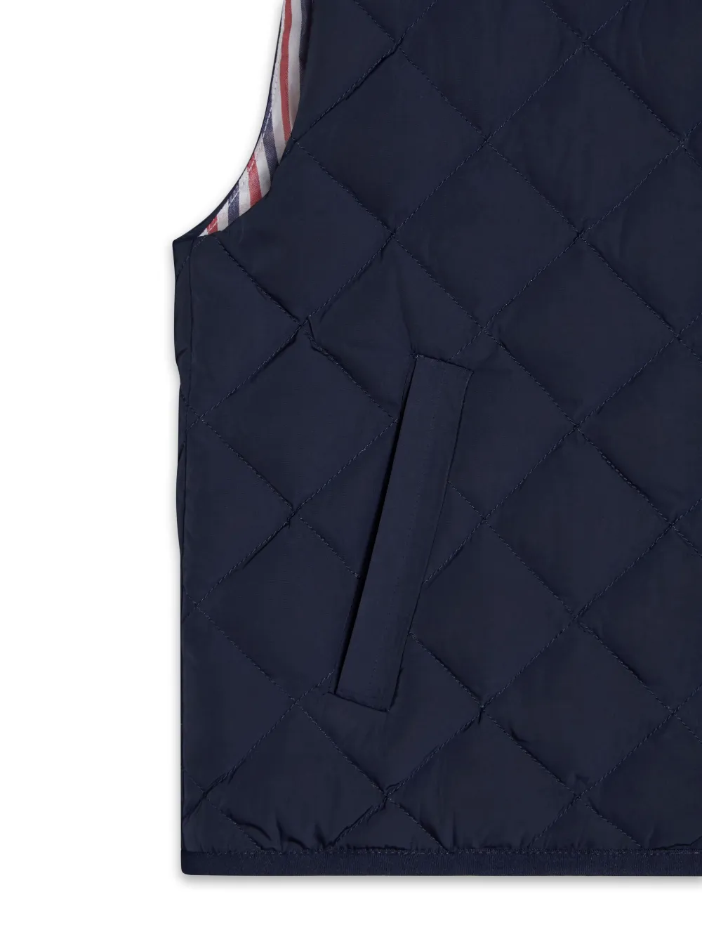 Thom Browne Kids Bodywarmer Blauw