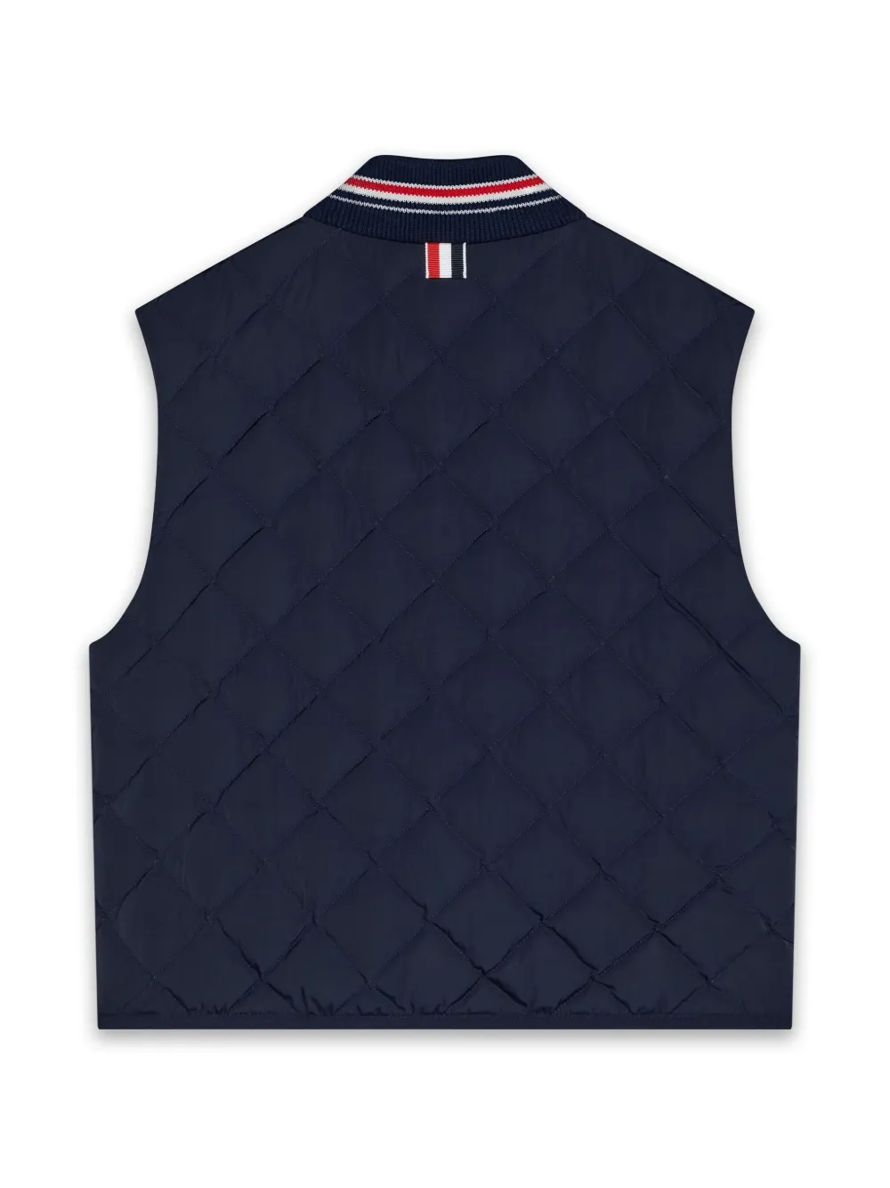 Thom Browne Kids quilted gilet - Blauw