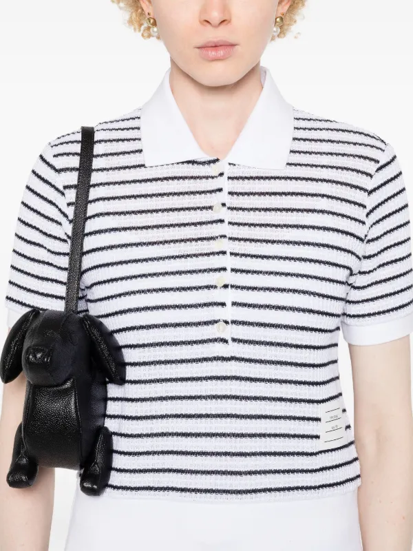 Thom Browne ストライプ ポロシャツ | ホワイト | FARFETCH JP Thom Browne ストライプ ポロシャツ | ホワイト | FARFETCH JP