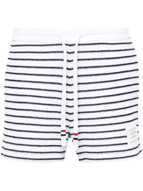 Thom Browne striped cotton shorts