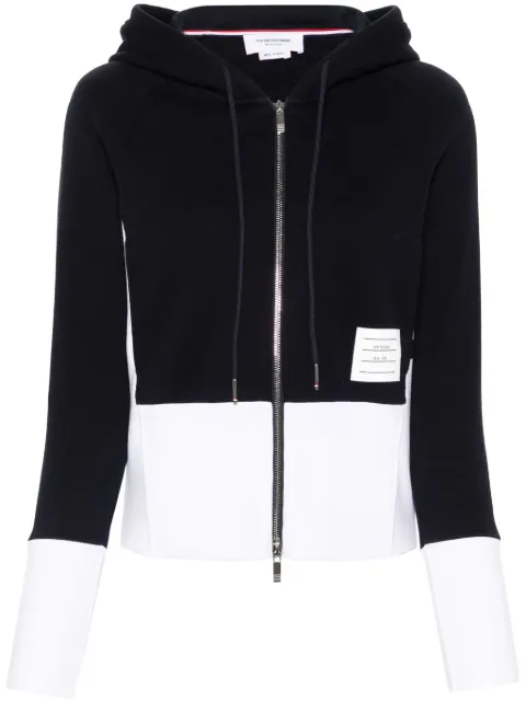 Thom Browne 4-Bar cotton hoodie