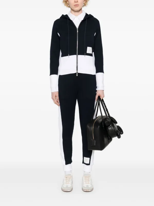 Thom Browne 4BAR パーカー | ブルー | FARFETCH JP