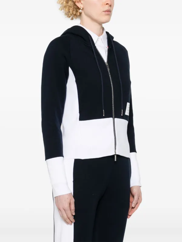 パーカー・フーディ THOM BROWNE 4BAR COTTON HOODIE Classic Loopback 4 Bar Full Zip Hoodie | Thom Browne