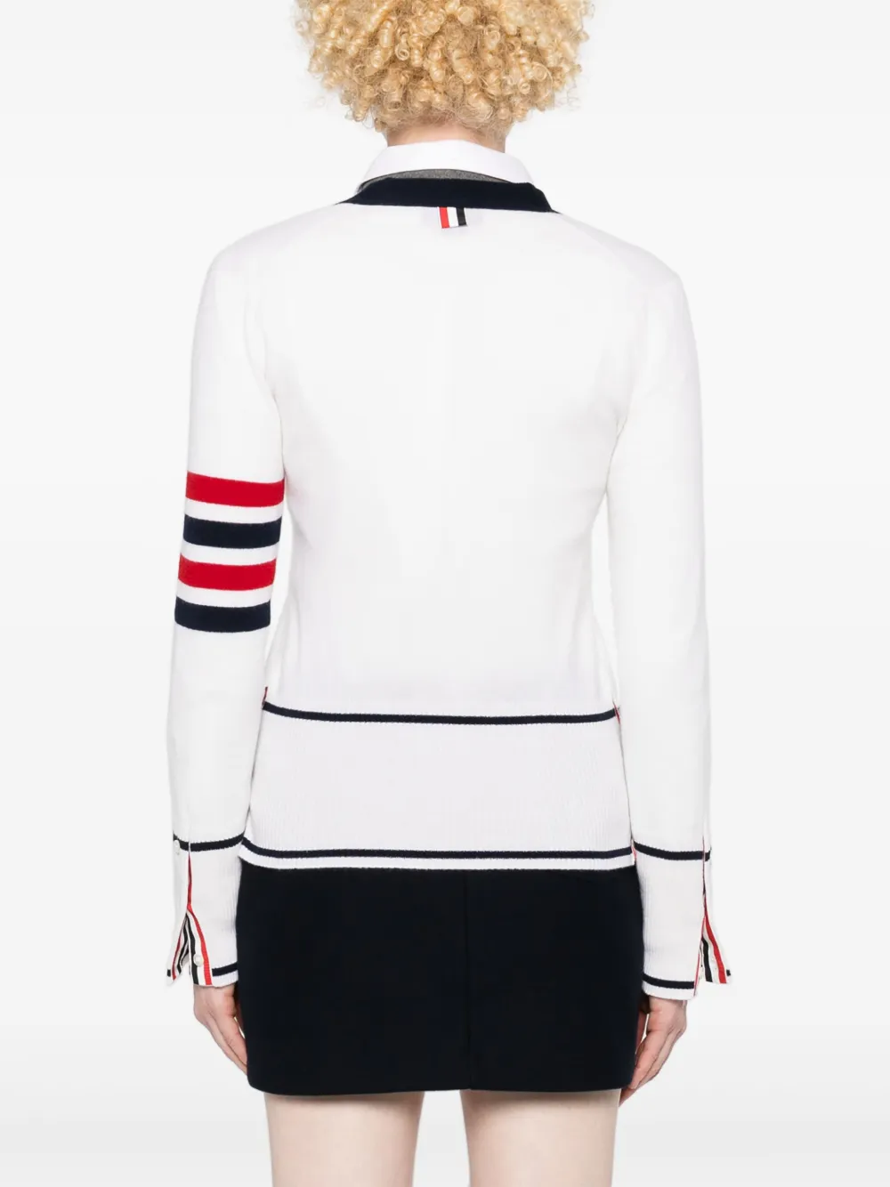 Thom Browne Kasjmier vest Wit