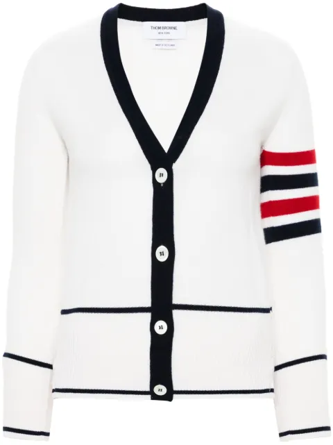 Thom Browne Cardigan con dettaglio a 4 righe
