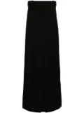 Victoria Beckham A-line maxi skirt - Black