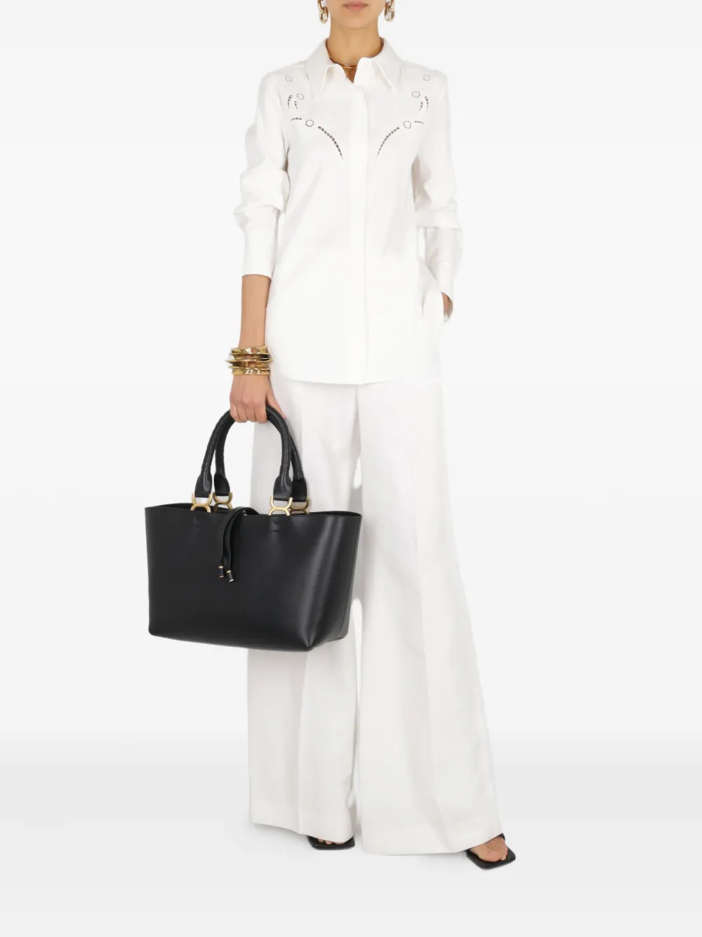 Chloé Straight pantalon - Beige