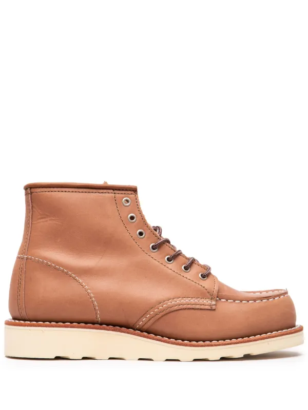 Red Wing Shoes Moc Toe Legacy Boots Brown FARFETCH PH - Main Image