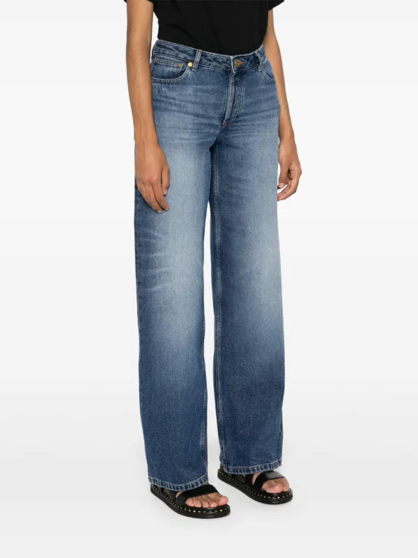A.P.C. Elizabeth ストレートジーンズ | ブルー | FARFETCH JP