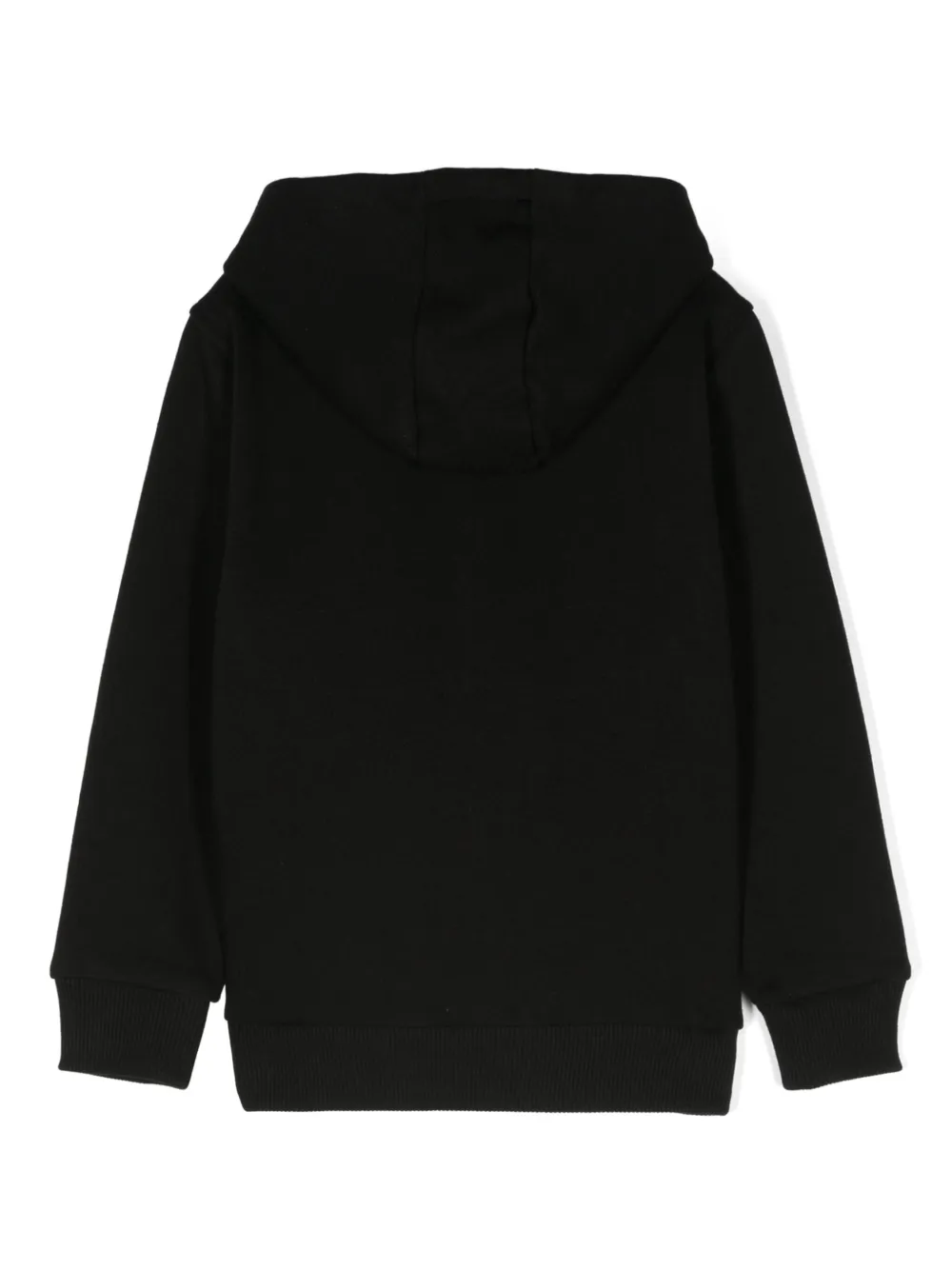 Lacoste Kids Hoodie met rits Zwart